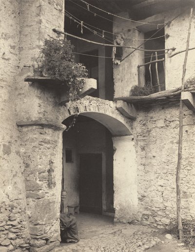 Um recanto em Pallanza de Alfred Stieglitz