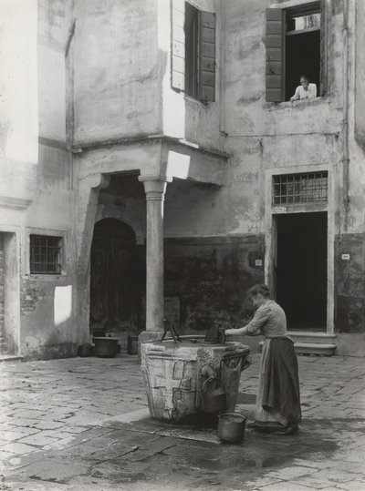 Um poço veneziano de Alfred Stieglitz
