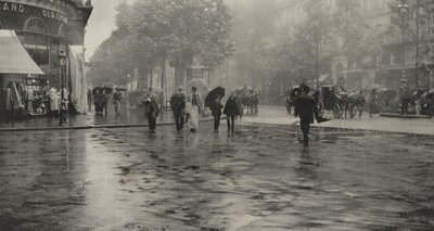 Um dia chuvoso na avenida — Paris de Alfred Stieglitz