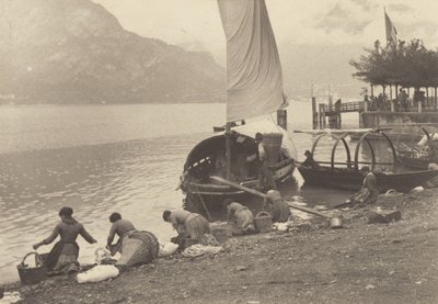No lago de Como de Alfred Stieglitz