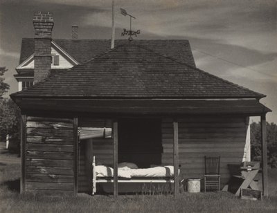 Parte de trás da «Little House» de Alfred Stieglitz