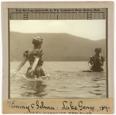 Emmy e Selma, Lago George de Alfred Stieglitz
