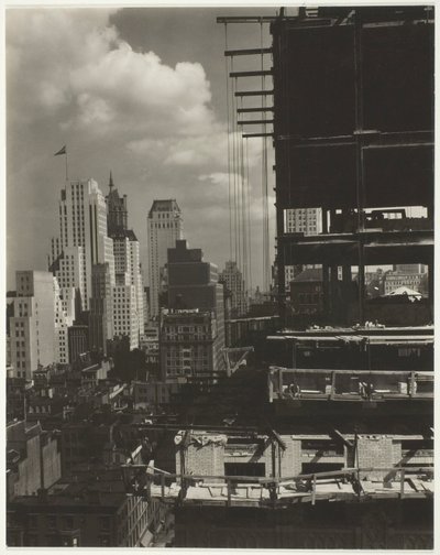 Da minha janela em um lugar americano, norte de Alfred Stieglitz