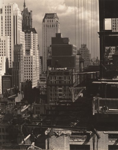 Da Minha Janela em An American Place, North de Alfred Stieglitz