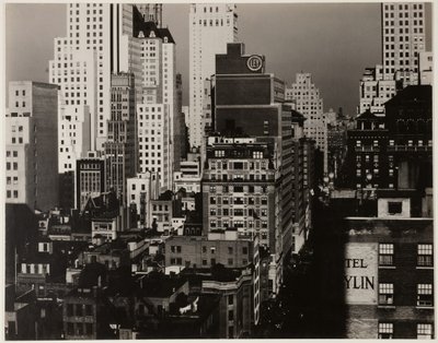 Da minha janela em um lugar americano, norte, 193031. de Alfred Stieglitz