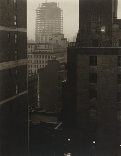 Da minha janela, num local nos Estados Unidos, no Sudoeste de Alfred Stieglitz