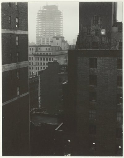 De minha janela em um lugar americano, sudoeste, 1932. de Alfred Stieglitz