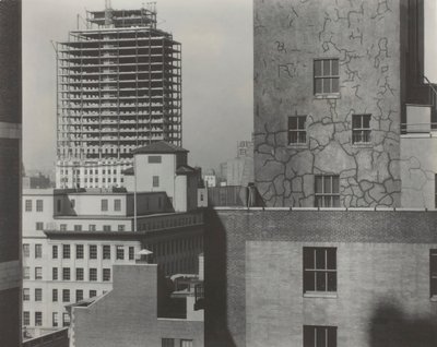 De minha janela em um lugar americano, sudoeste, 1932. de Alfred Stieglitz