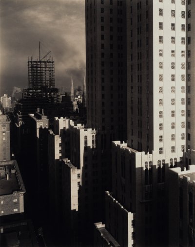 Da minha janela no Shelton, a oeste de Alfred Stieglitz