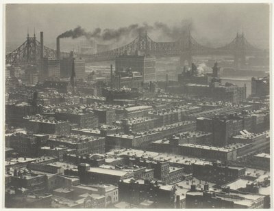 Do quarto "3003" - The Shelton, Nova York, olhando para o nordeste de Alfred Stieglitz