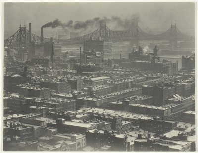 Do quarto "3003" - The Shelton, Nova Iorque, vista para nordeste de Alfred Stieglitz