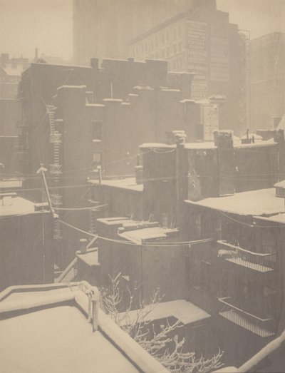 Da janela traseira - 291 de Alfred Stieglitz