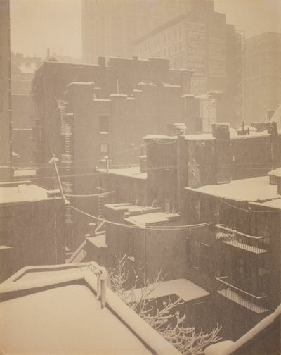 Da janela traseira "291" de Alfred Stieglitz