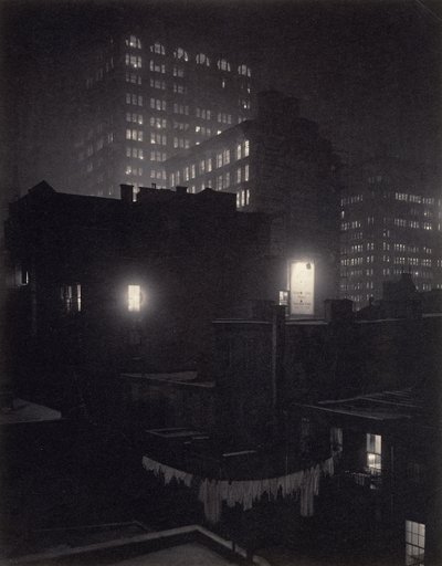 Da janela dos fundos, 291 - N.Y. de Alfred Stieglitz