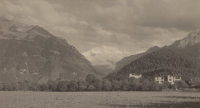 A partir do Höheweg, Interlaken de Alfred Stieglitz