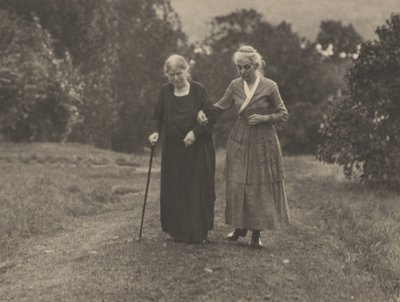 Hedwig Stieglitz e Katherine Herzig, Lake George de Alfred Stieglitz