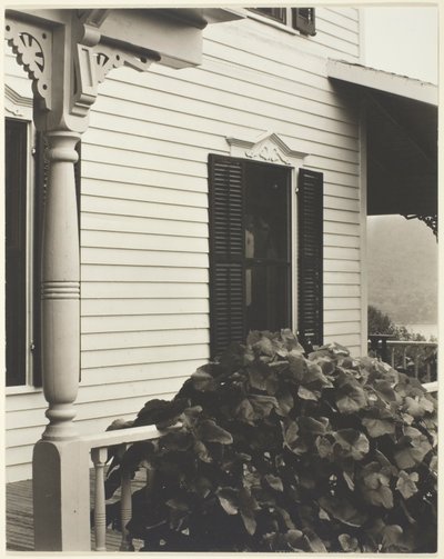 Casa e folhas de uva de Alfred Stieglitz