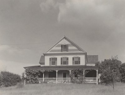 Casa na Colina, Lago George de Alfred Stieglitz