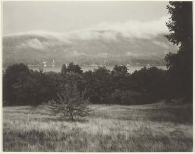 Lago George da colina de Alfred Stieglitz