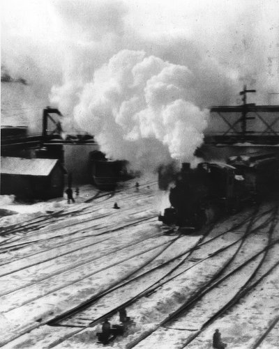 Nova York - Central Yards - Foto 1903 de Alfred Stieglitz