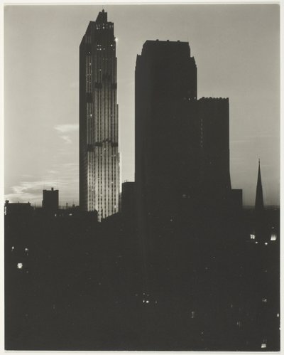 Nova Iorque a partir de Shelton de Alfred Stieglitz