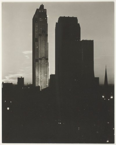 Nova Iorque a partir de Shelton de Alfred Stieglitz