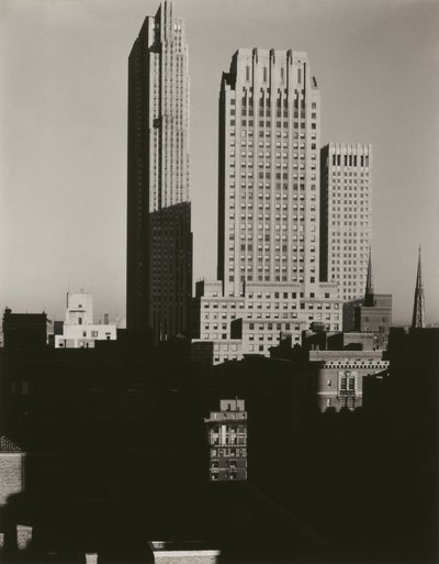 Nova Iorque vista do Shelton de Alfred Stieglitz