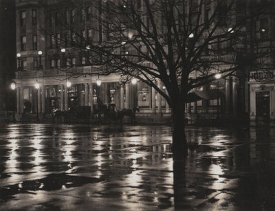 Noite - Nova Iorque de Alfred Stieglitz