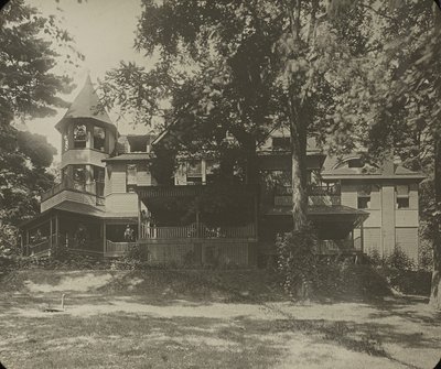 Oaklawn House, (lado leste) de Alfred Stieglitz