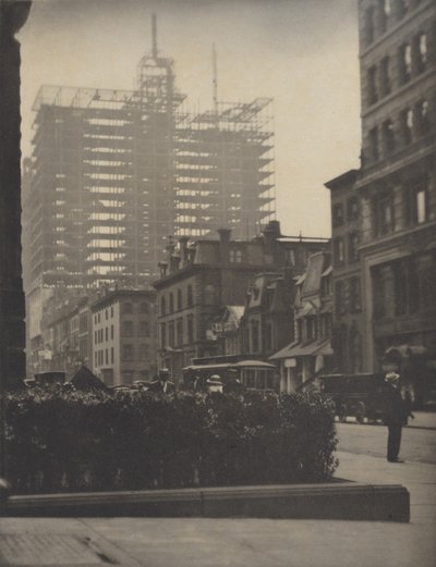 A Nova Iorque de antigamente e a de hoje de Alfred Stieglitz