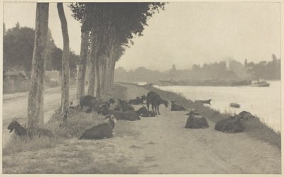 No Sena - Perto de Paris de Alfred Stieglitz