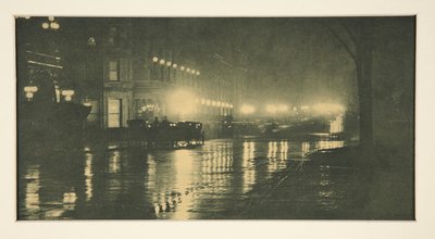 Reflexões-Noite (Nova Iorque) de Alfred Stieglitz