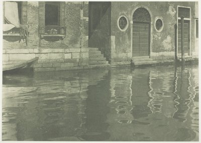 Reflexões—Veneza de Alfred Stieglitz