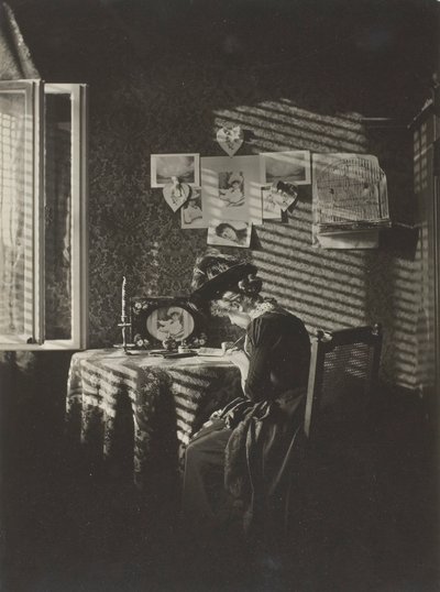 Sun Rays - Paula, Berlim, 1889, impresso em 192039. de Alfred Stieglitz