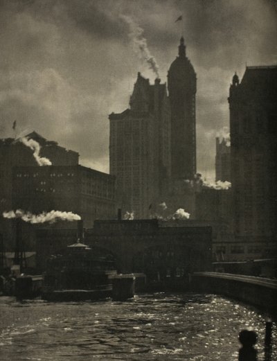 A Cidade das Ambições, 1910. de Alfred Stieglitz