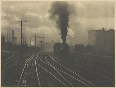 A mão do homem, 1902. de Alfred Stieglitz