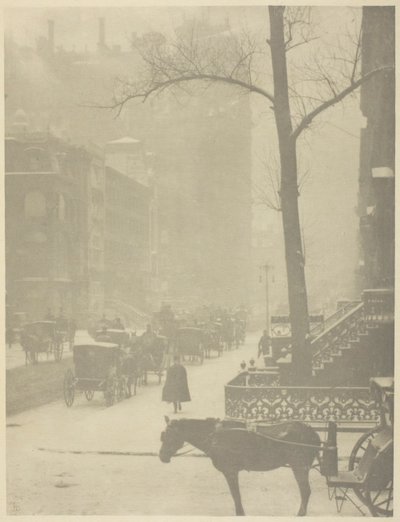 A Rua, Quinta Avenida de Alfred Stieglitz