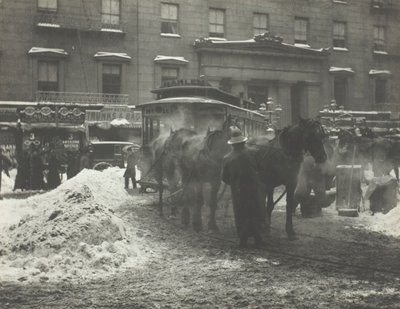 O Terminal, 1893, impresso em 192039. de Alfred Stieglitz