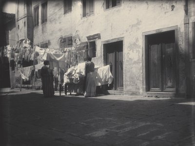 Dia de Lavar Roupa, Veneza de Alfred Stieglitz