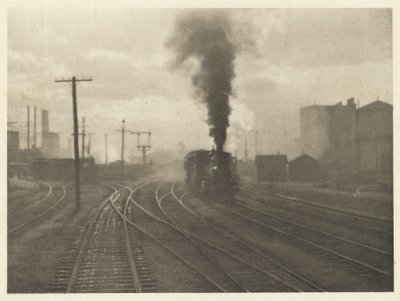 XIII. The Hand of Man, neg. 1902; impressão 1911 (fotogravura em papel) de Alfred Stieglitz