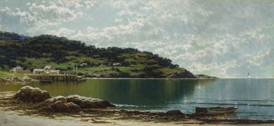 Ao longo da costa do Maine, c.1885 de Alfred Thompson Bricher