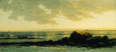 Seascape (óleo sobre tela) de Alfred Thompson Bricher