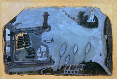 &39;Este é o Sain Fishery que costumava ser&39;: St. Ives Harbour e Godrevy Lighthouse de Alfred Wallis