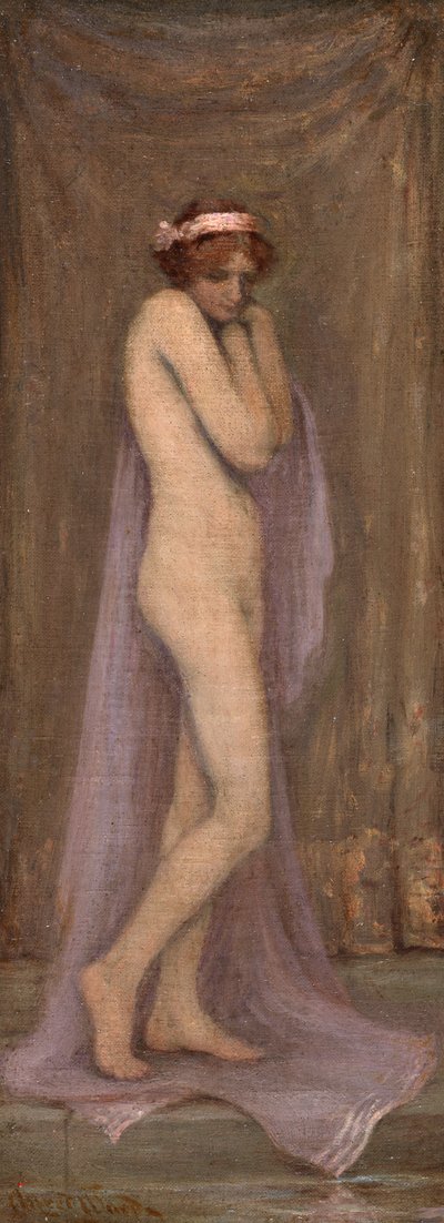 Nus (óleo sobre tela) de Alfred Ward