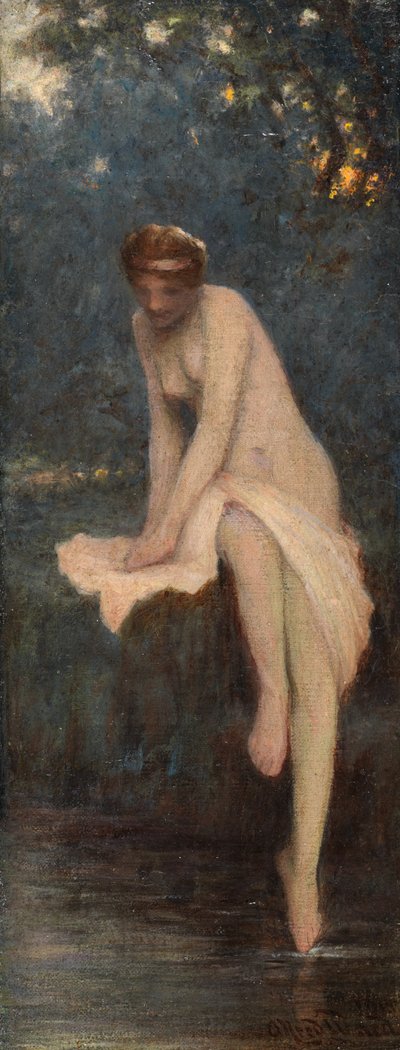 Nus (óleo sobre tela) de Alfred Ward