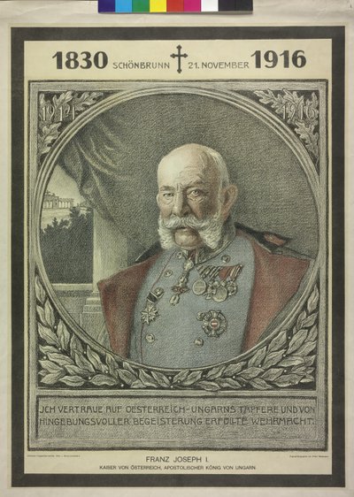 Francisco José I Imperador da Áustria de Alfred Wesemann