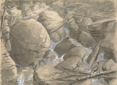 Descendo a Água Negra de Alfred Wordsworth Thompson