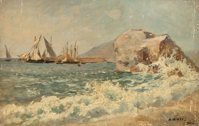 Surfe em Nervi de Alfred Zoff