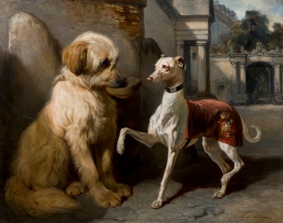 Francês: Riche et Pauvre de Alfred De Dreux