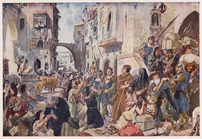 Expulsão dos judeus de Portugal de Alfredo Roque Gameiro